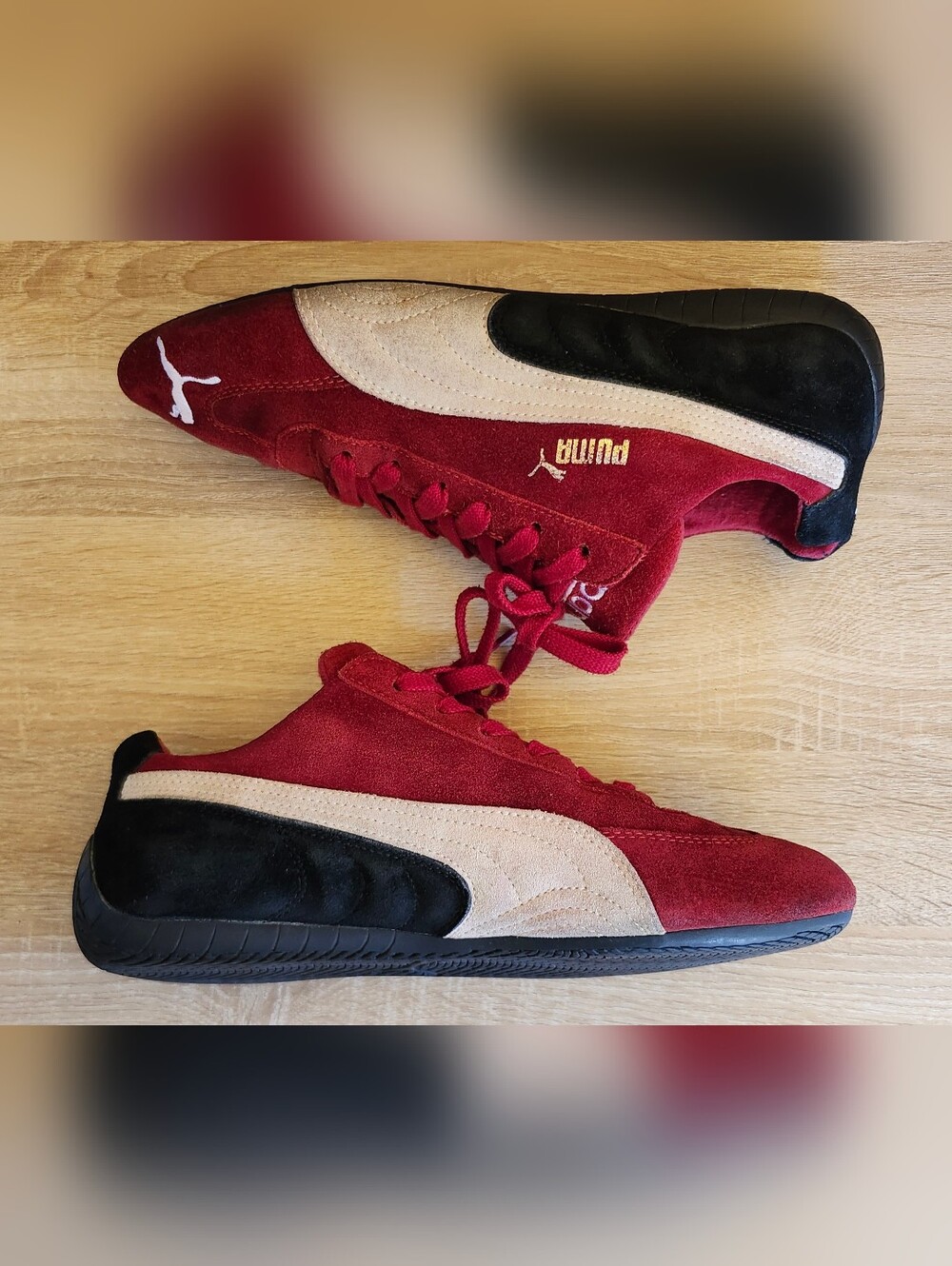 Sparco Puma Red Racing Shoes Size 9 Men's, For Real Racing and Sim Racing! - Picture 5 of 14